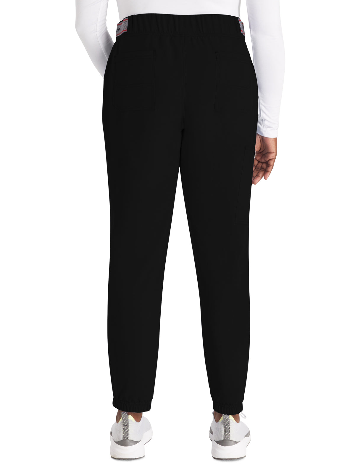 Women's 5-Pocket Tapered Leg Pant - DK221 - Black