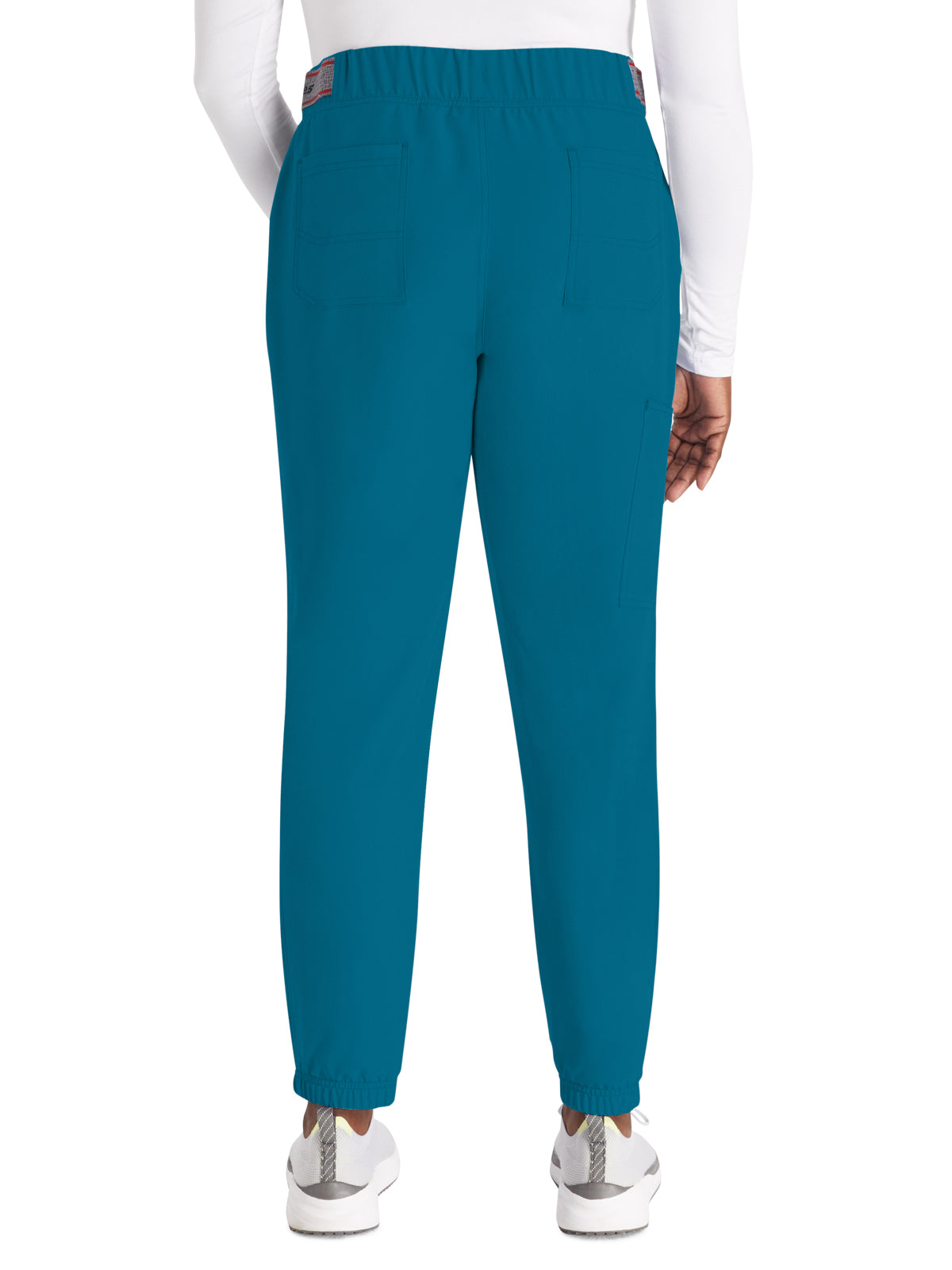 Women's 5-Pocket Tapered Leg Pant - DK221 - Caribbean Blue