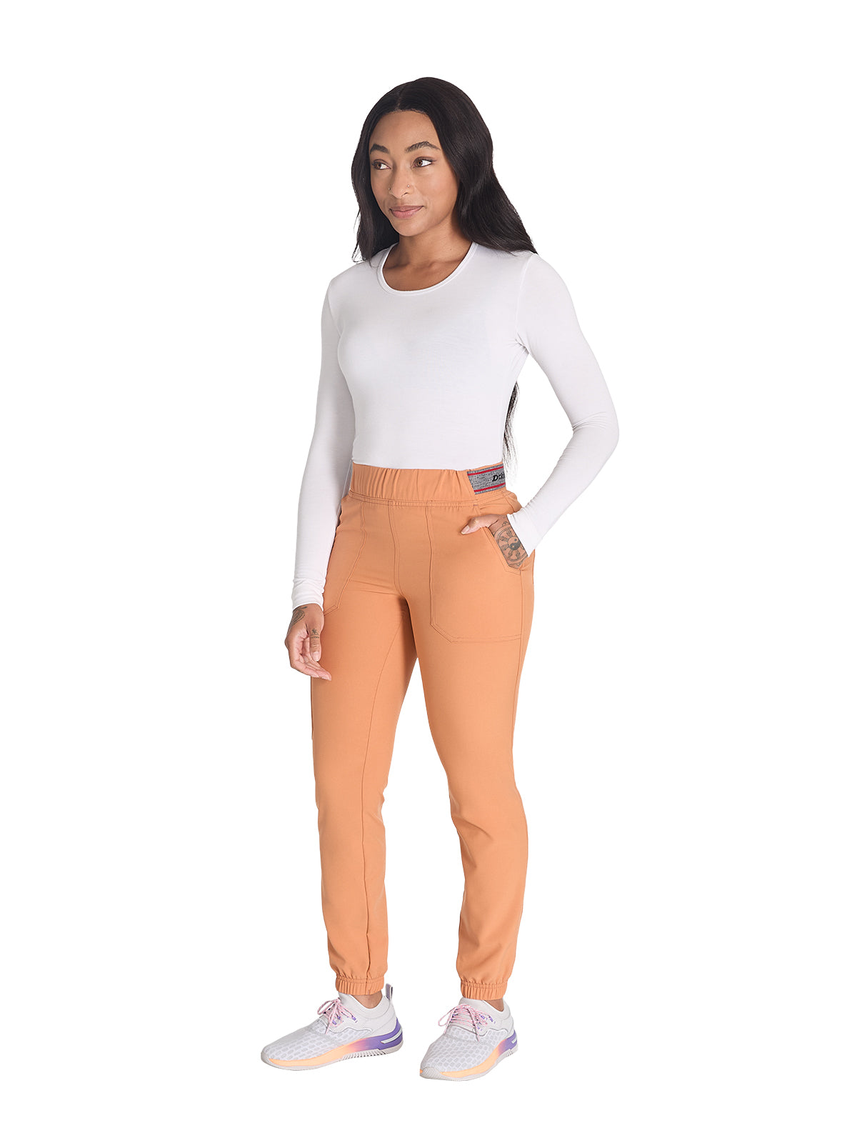 Women's 5-Pocket Tapered Leg Pant - DK221 - Ginger Glow