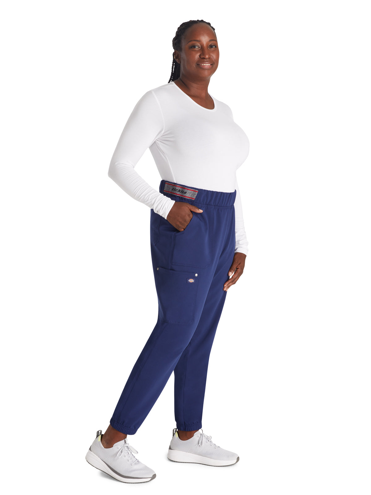 Women's 5-Pocket Tapered Leg Pant - DK221 - Navy