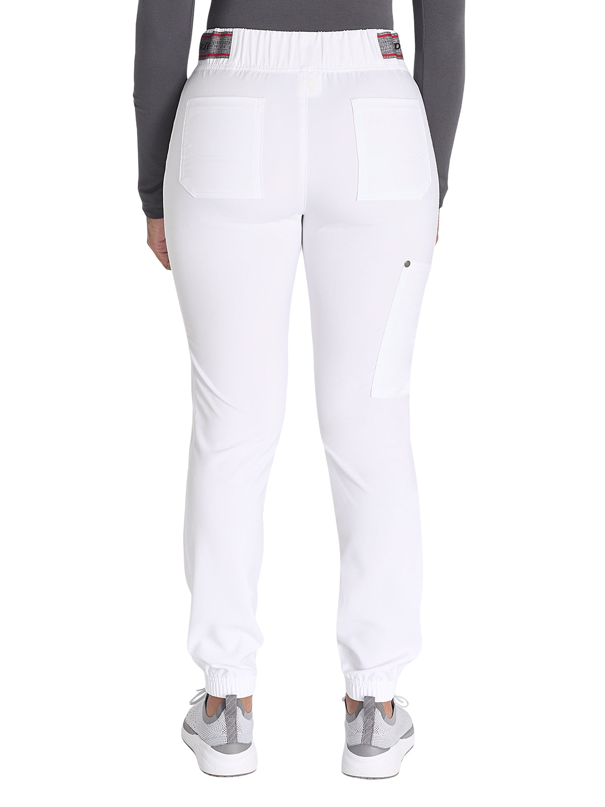 Women's 5-Pocket Tapered Leg Pant - DK221 - White