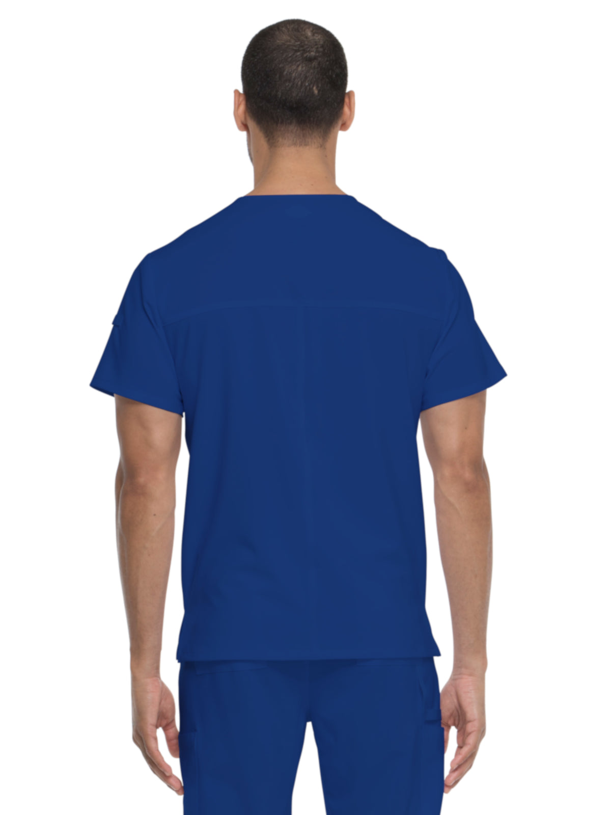 Men's 1-Pocket Tuckable V-Neck Top - DK635 - Galaxy Blue