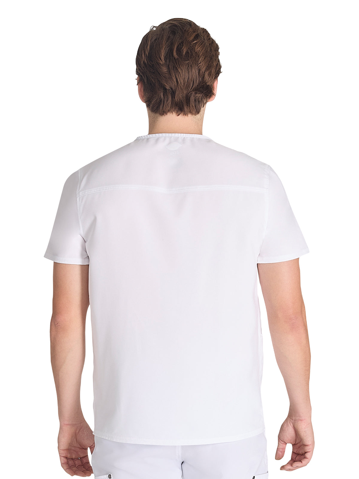 Men's 3-Pocket V-Neck Top - DK677 - White