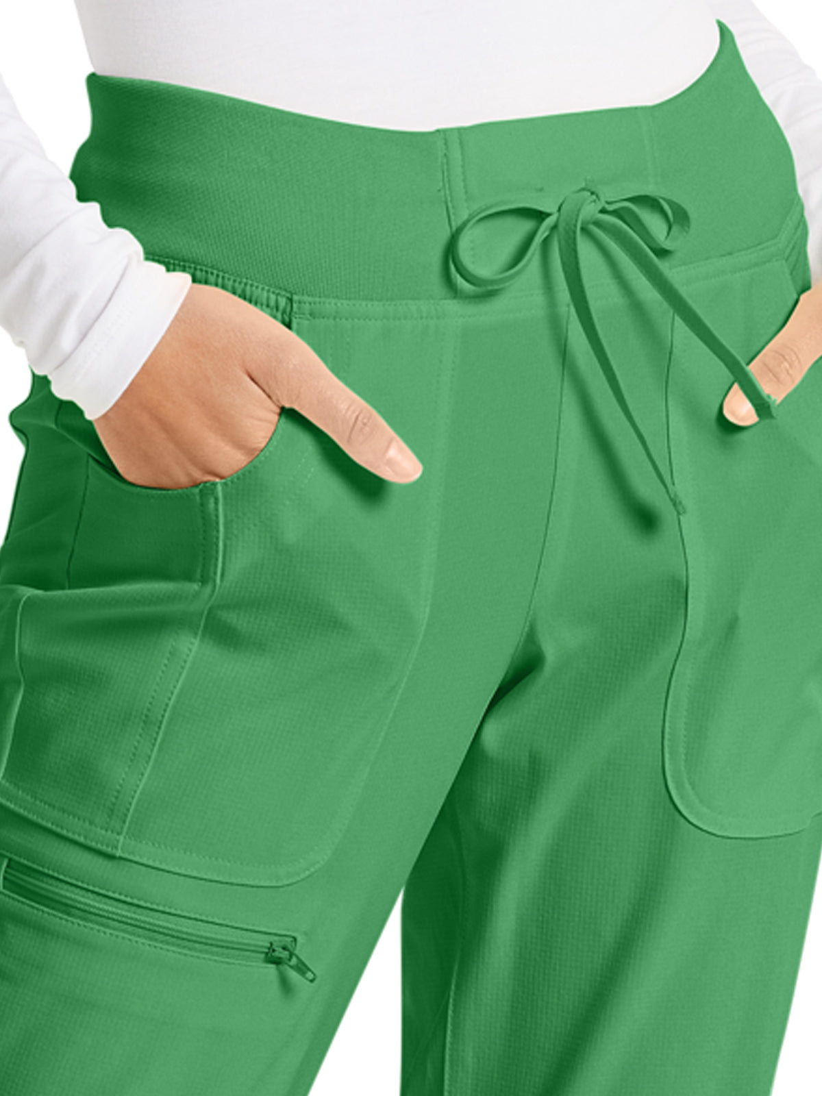 Women's Drawstring Jogger - HS030 - Kelly Green