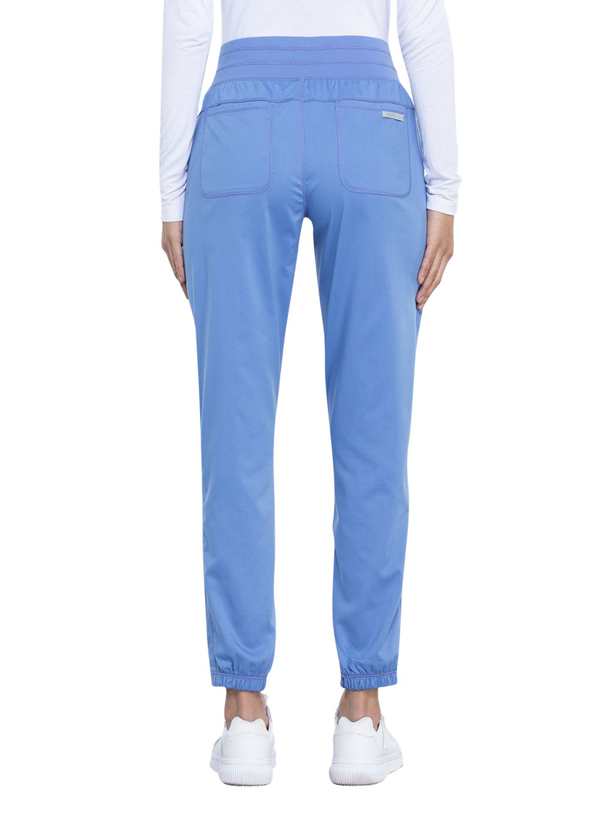 Women's 5-Pocket Natural Rise Jogger Pant - WW011 - Ciel Blue