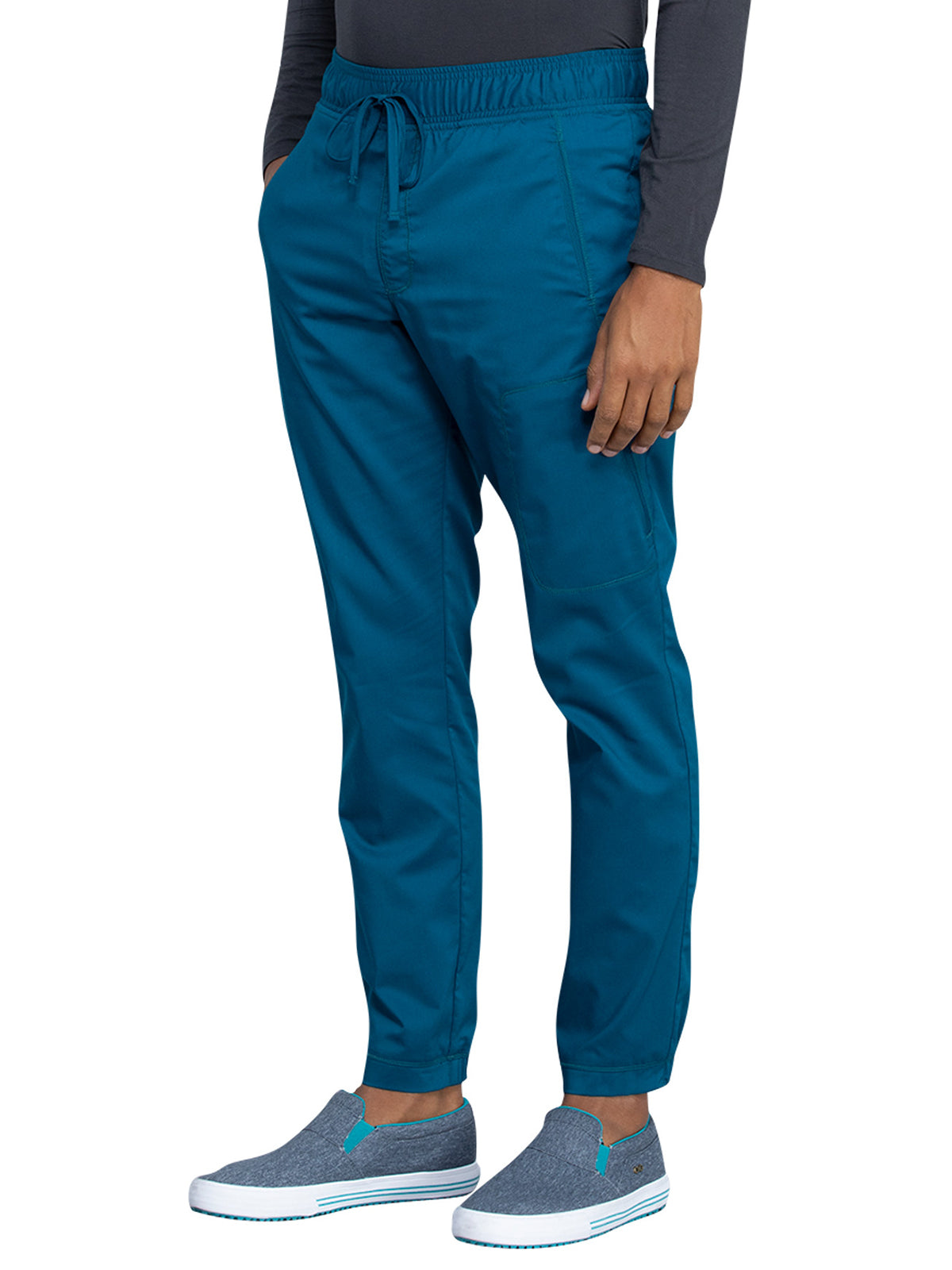 Men's 5-Pocket Natural Rise Jogger Pant - WW012 - Caribbean Blue