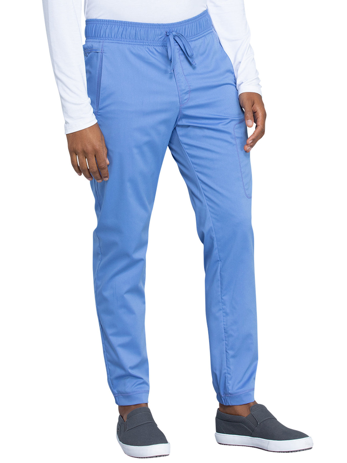 Men's 5-Pocket Natural Rise Jogger Pant - WW012 - Ciel Blue