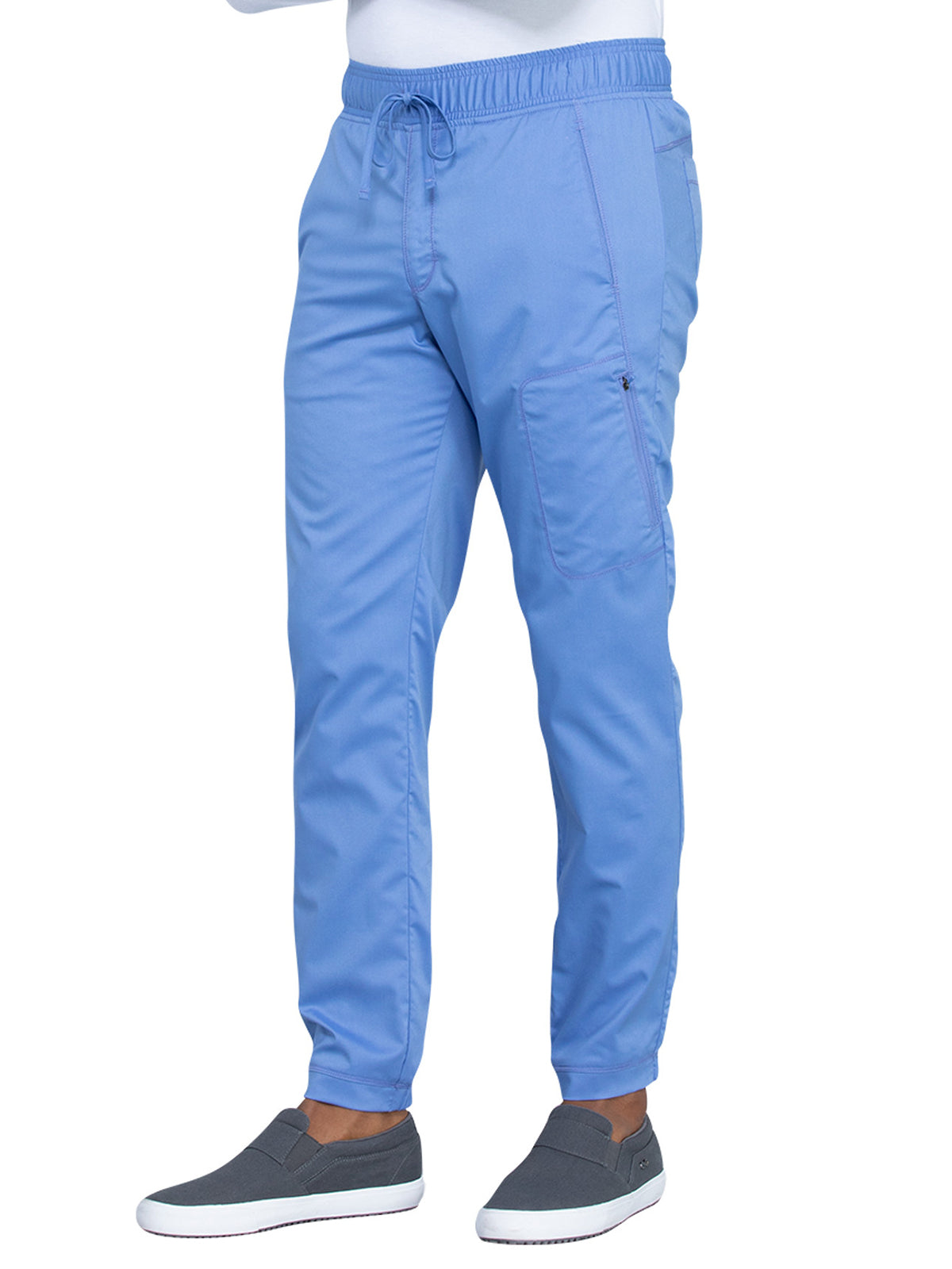 Men's 5-Pocket Natural Rise Jogger Pant - WW012 - Ciel Blue