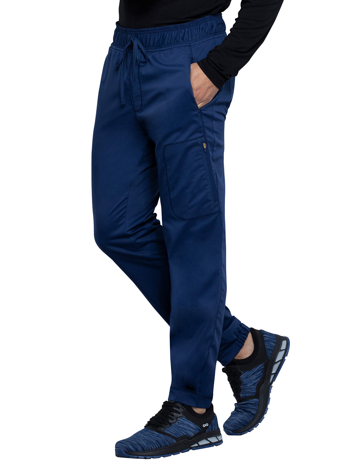 Men's 5-Pocket Natural Rise Jogger Pant - WW012 - Navy