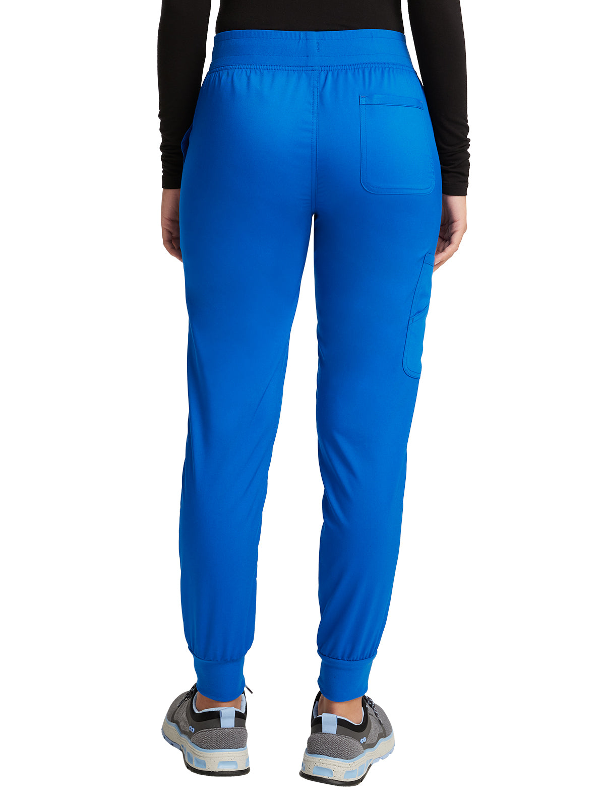 Women's 5-Pocket Mid Rise Jogger Pant - WW115 - Royal