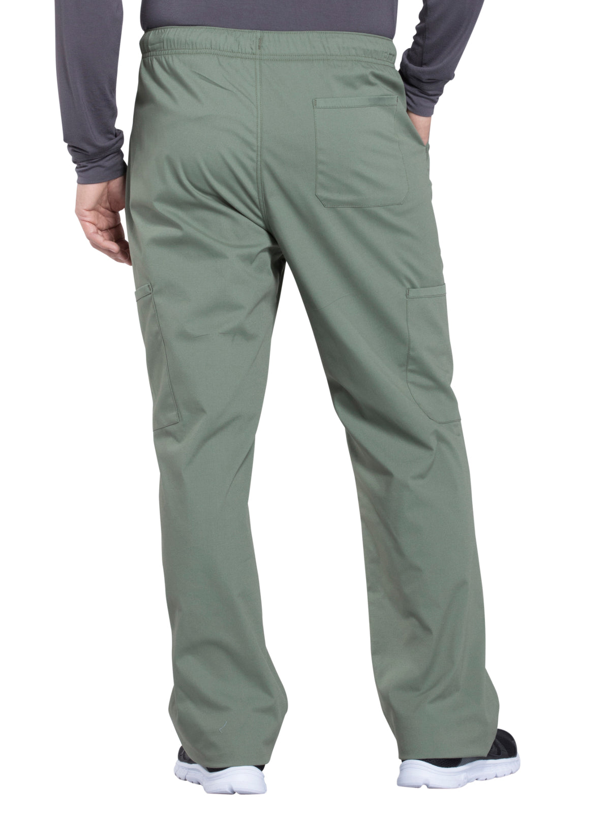 Men's Tapered Leg Fly Front Cargo Pant - WW190 - Olive
