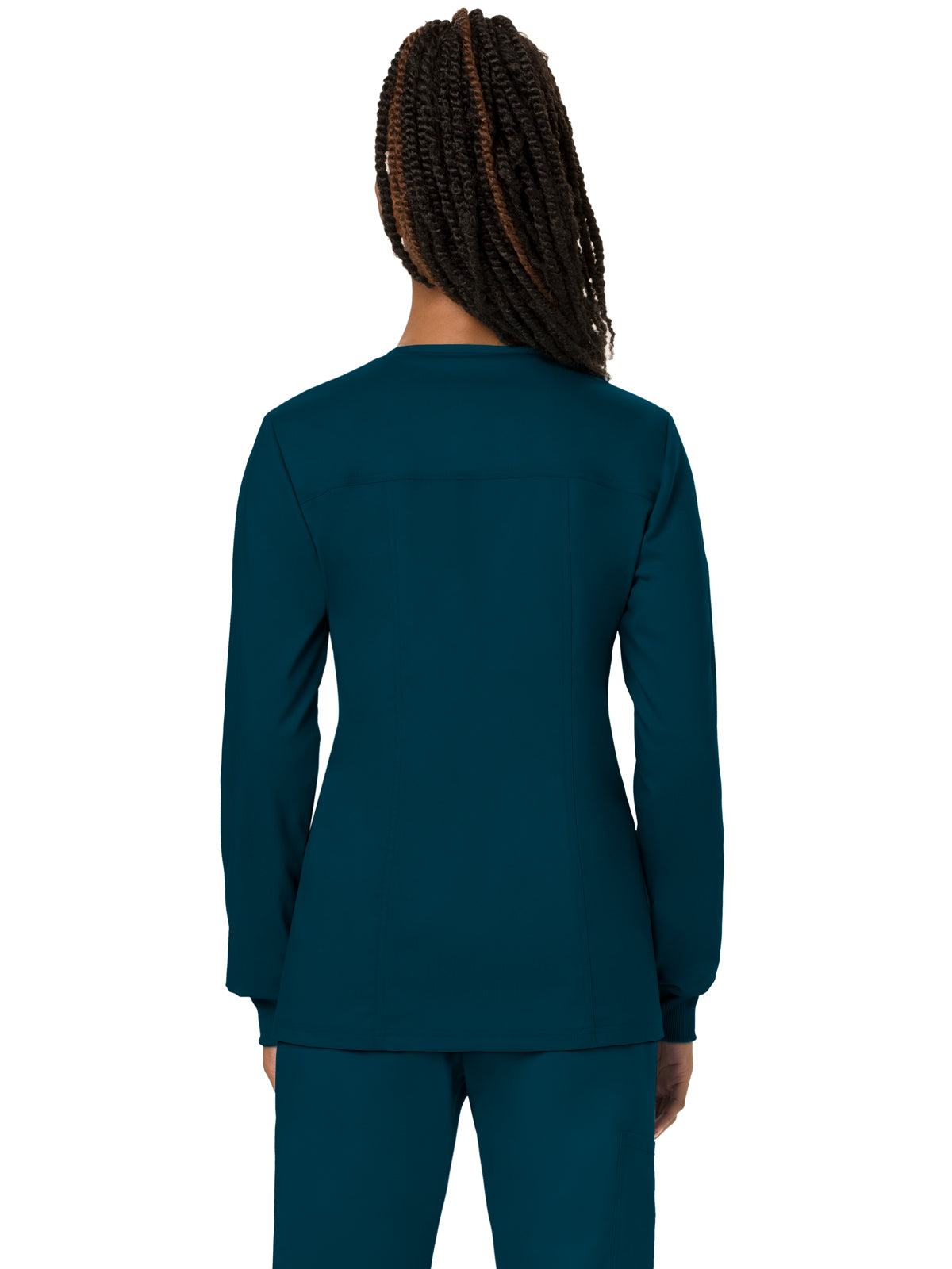 Women's 3-Pocket Snap Front Jacket - WW310 - Caribbean Blue