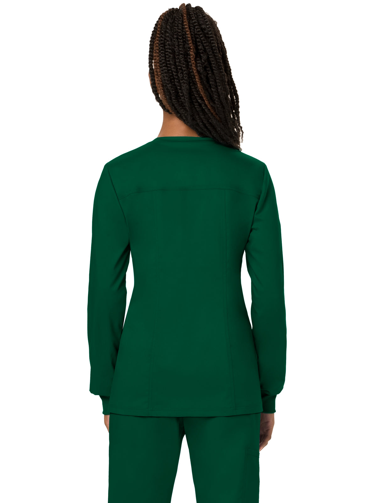 Women's 3-Pocket Snap Front Jacket - WW310 - Hunter Green