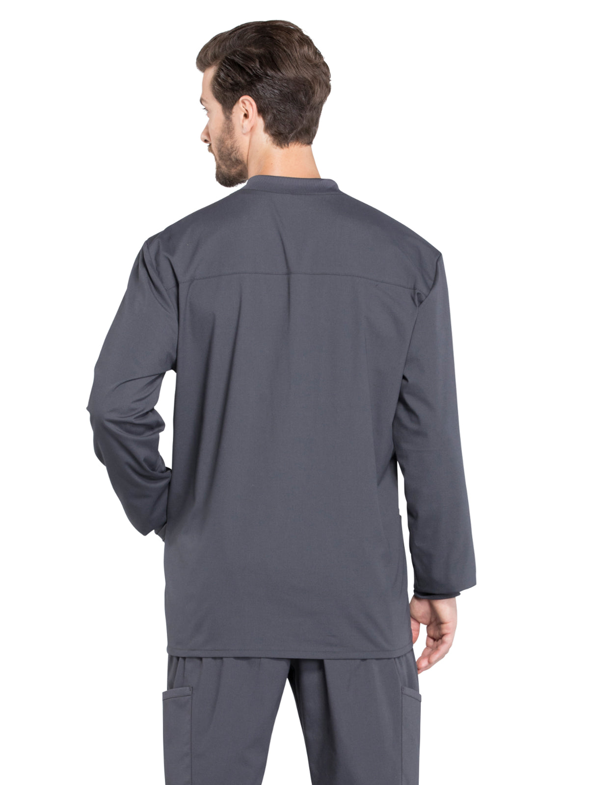 Men's 2-Pocket Snap Front Jacket - WW360 - Pewter