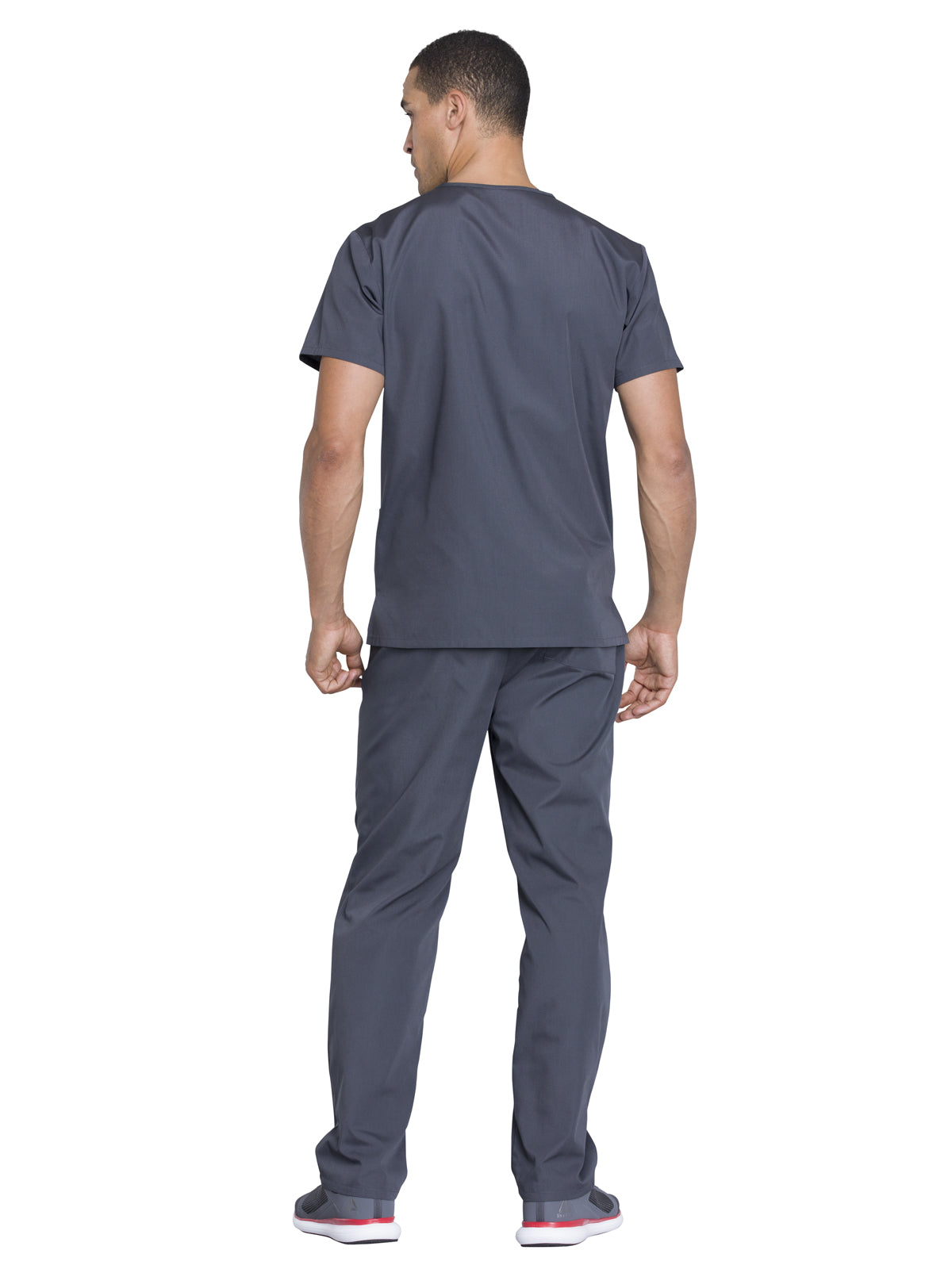 Unisex Scrub Top and Pant Set - WW530C - Pewter