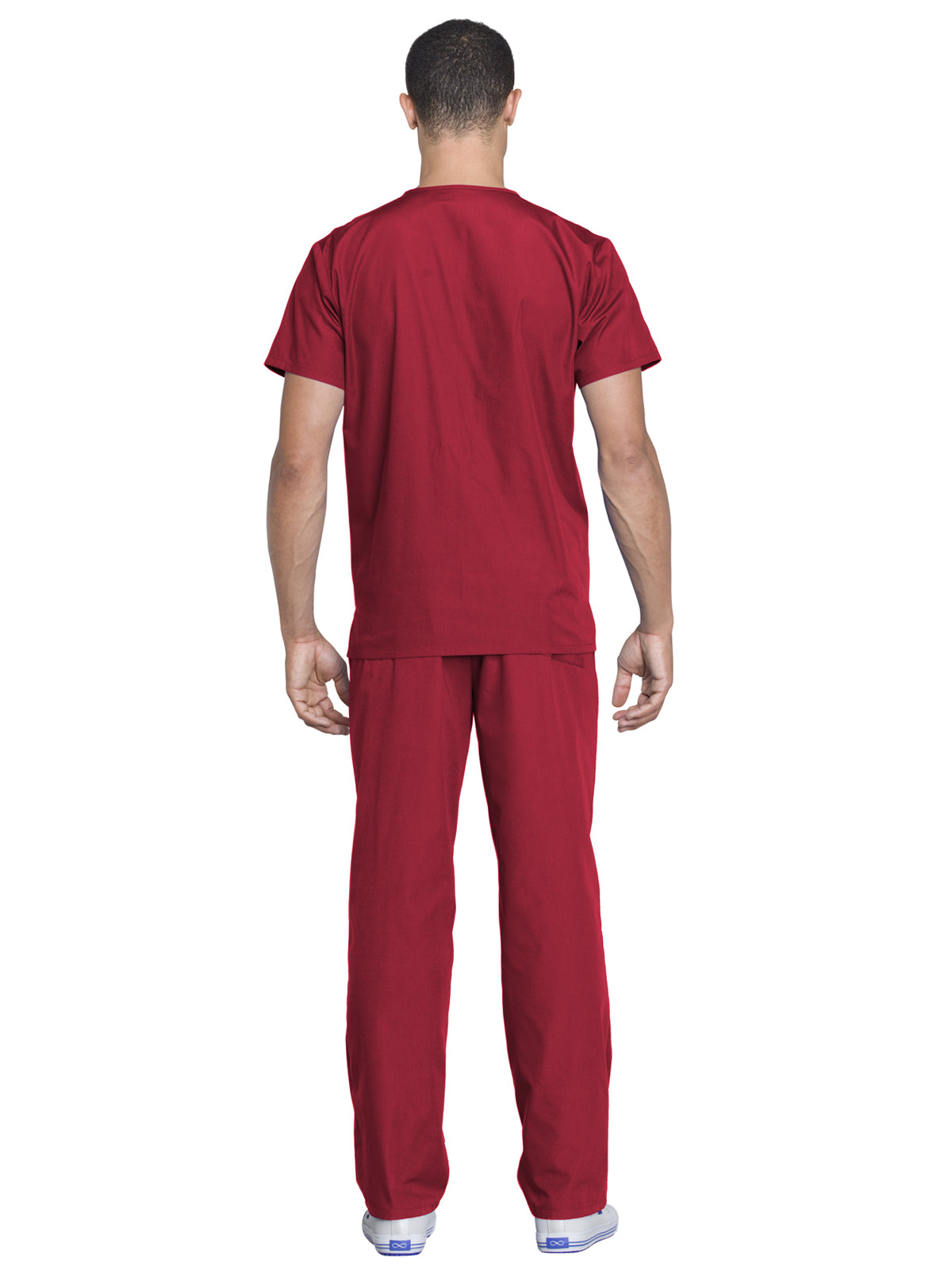 Unisex Scrub Top and Pant Set - WW530C - Red