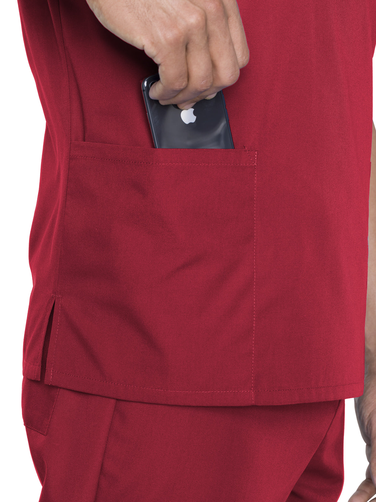 Unisex Scrub Top and Pant Set - WW530C - Red