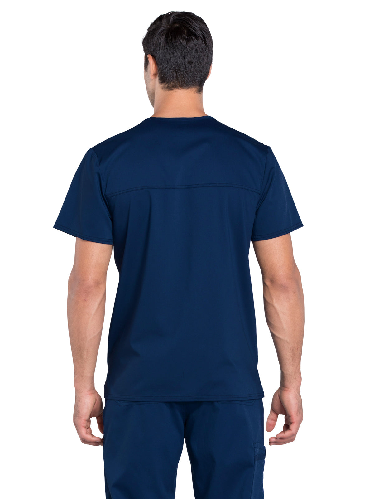 Men's 3-Pocket V-Neck Top - WW670 - Navy
