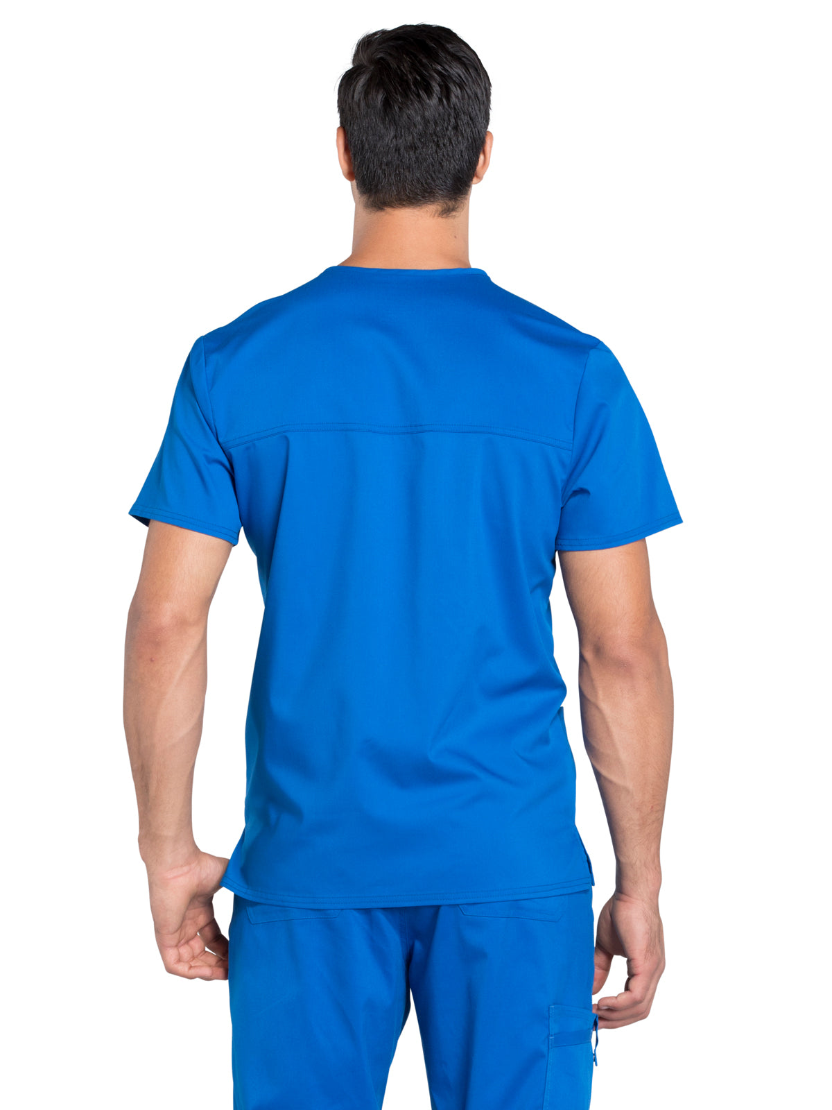 Men's 3-Pocket V-Neck Top - WW670 - Royal