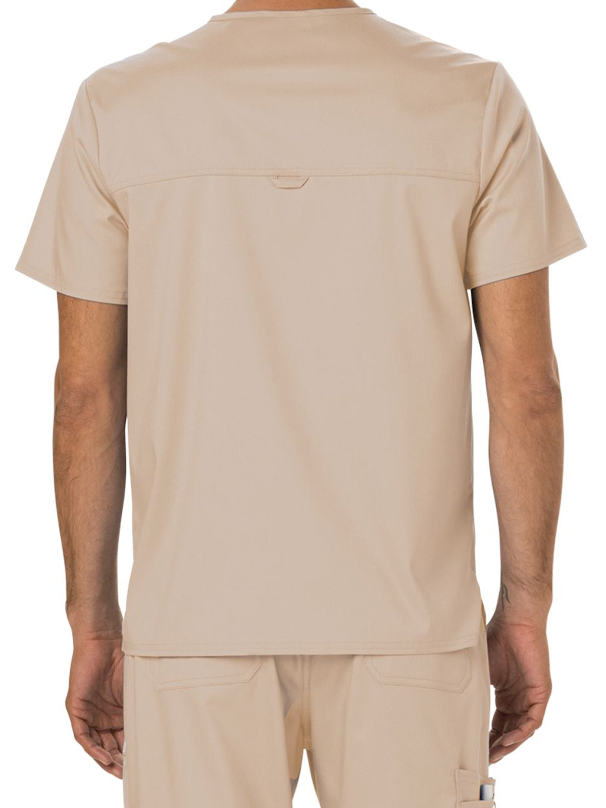 Men's 1-Pocket Tuckable V-Neck Top - WW690 - Khaki