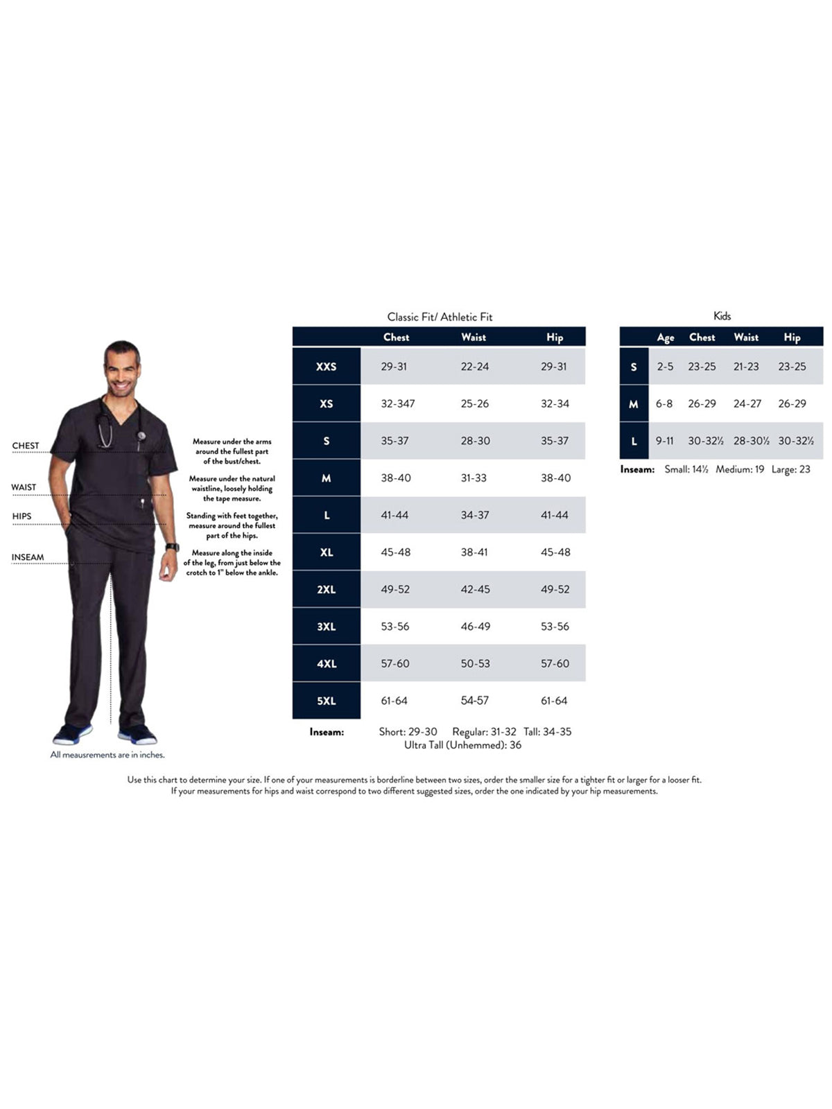 Men's 1-Pocket Tuckable V-Neck Top - WW690 - Black