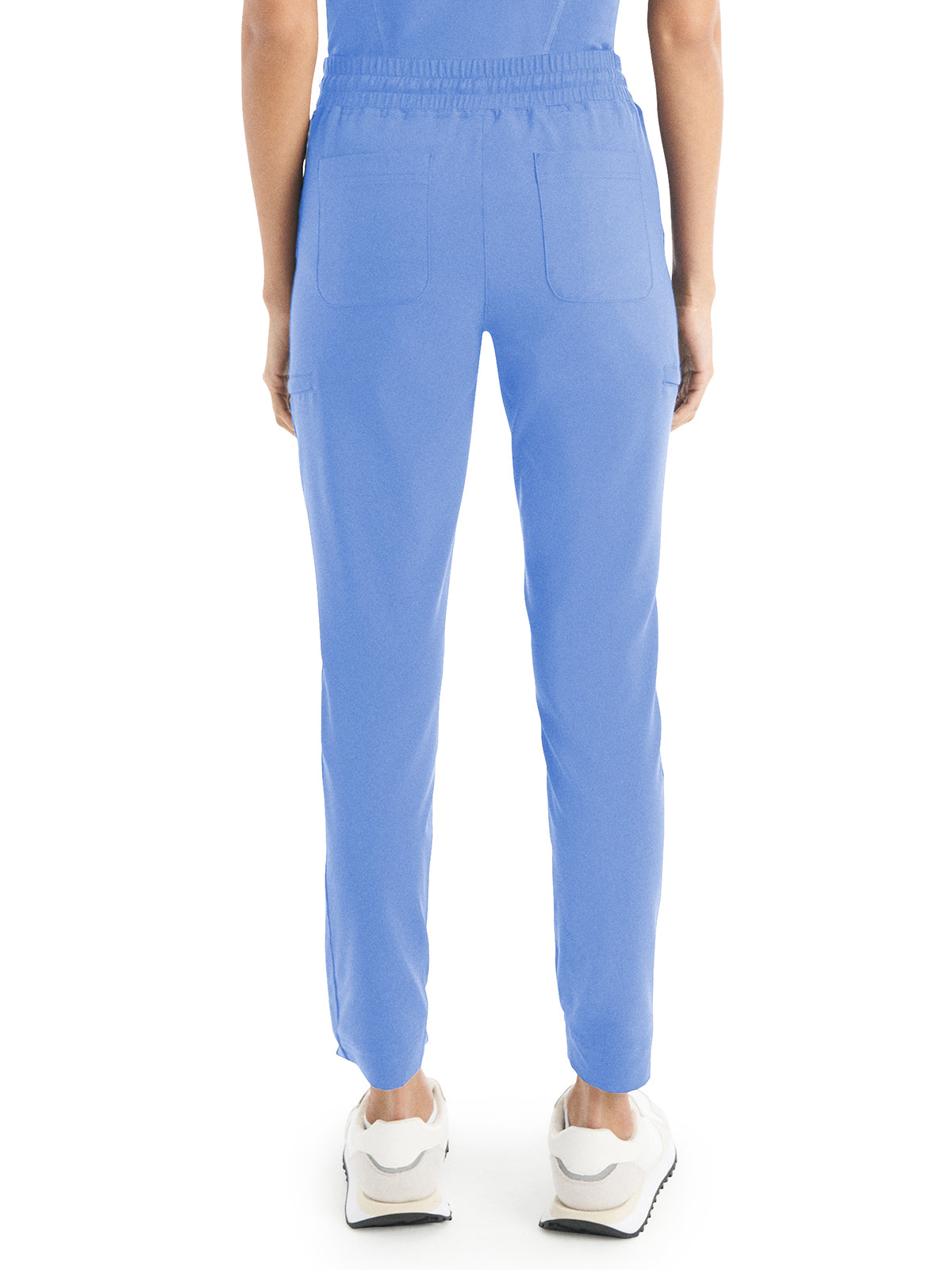 Women's 6-Pocket Hi-Low Leg Cuffs Jogger Pant - WB415 - Ceileste