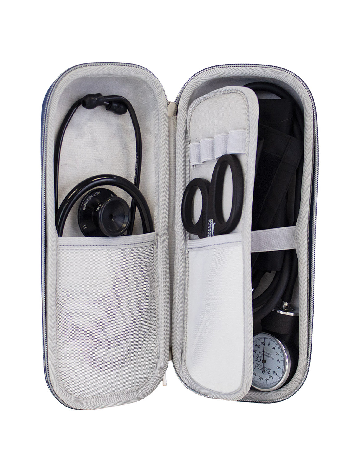 Interior Divider Stethoscope Case - NB016 - Navy