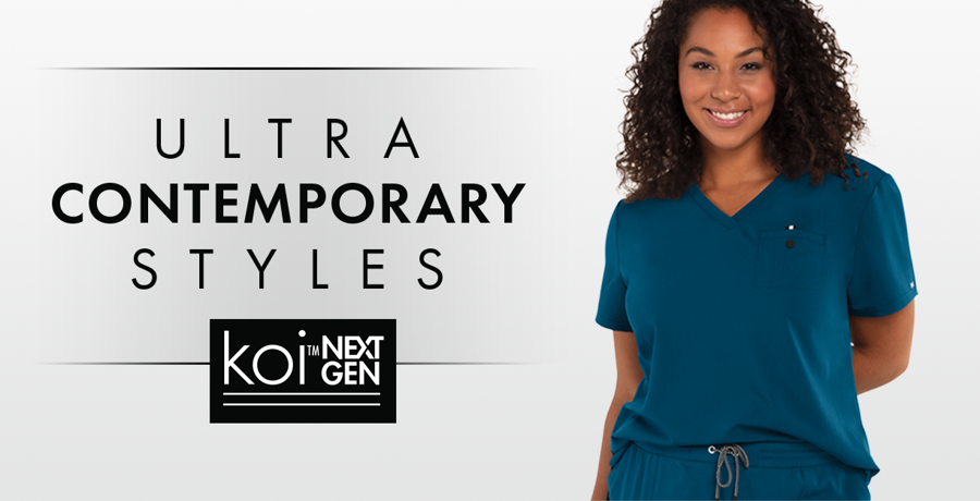 The NEXT GEN in koi scrubs is here!