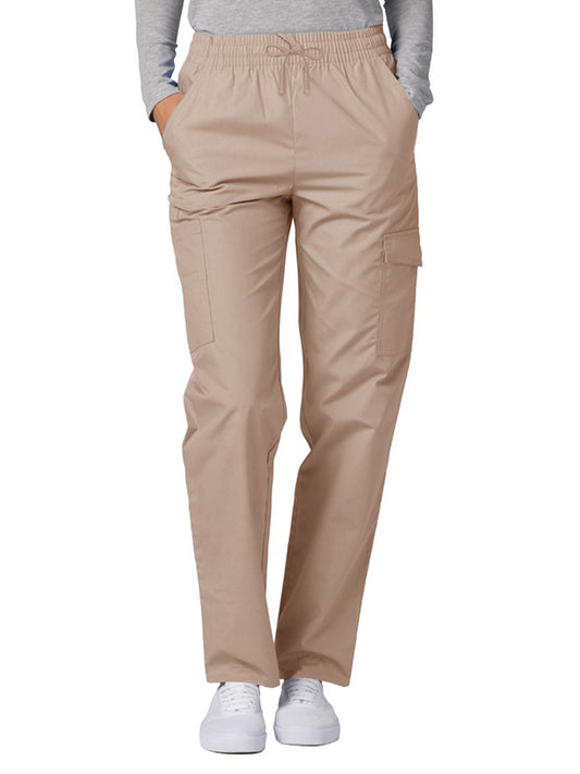 Women's Natural-Rise Multipocket Cargo Tapered Leg Pant