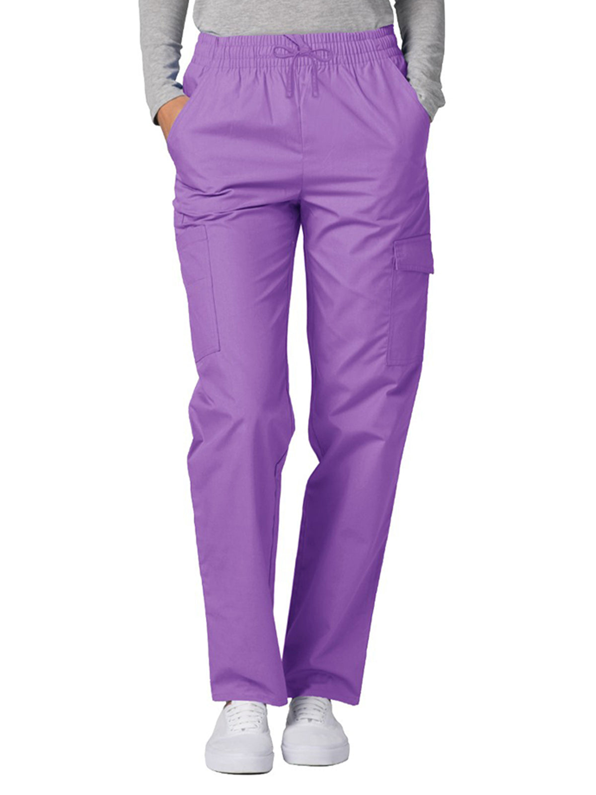 Women's Natural-Rise Multipocket Cargo Tapered Leg Pant