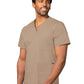 Unisex 3-Pocket V-Neck Top