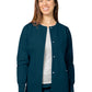 Women's Round Neck Scrub Jacket