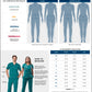 Unisex Drawstring Scrub Set - 701 - Surgical Green