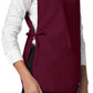 Unisex Cobbler Apron - 702 - Burgundy
