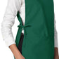 Unisex Cobbler Apron - 702 - Hunter Green