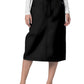 Women's Mid-Calf Length Drawstring Skirt