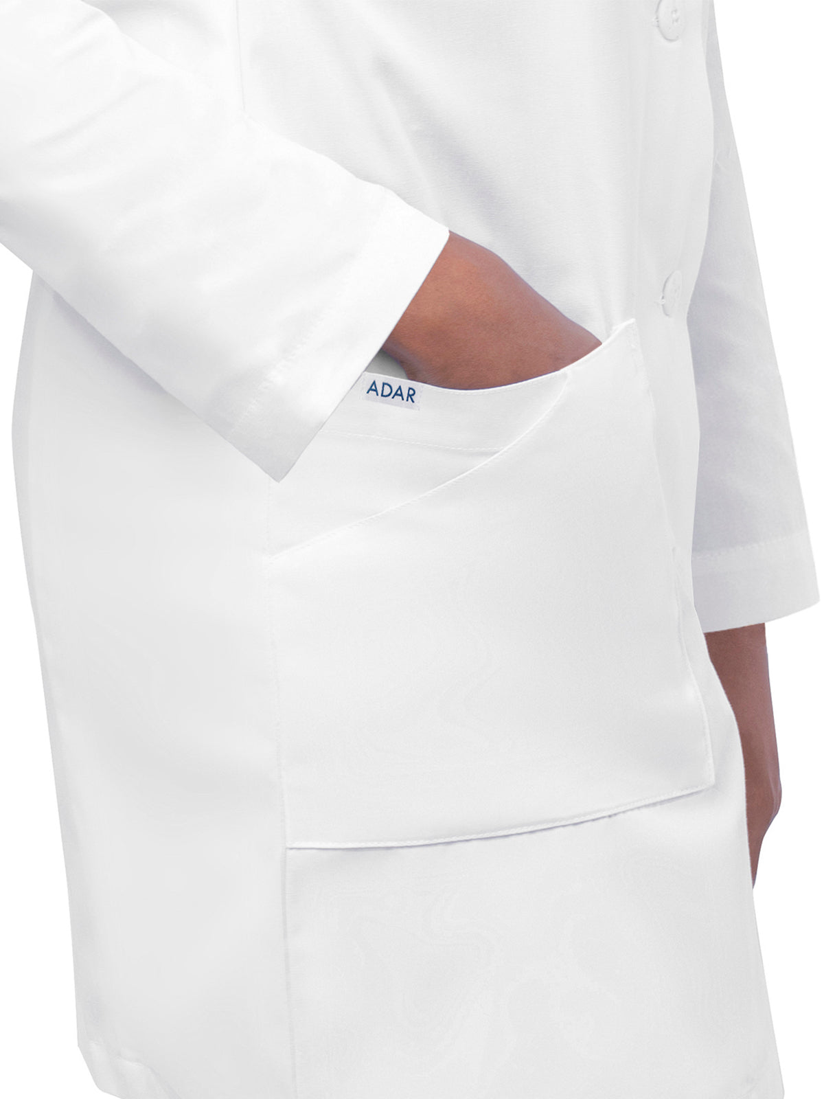 Women's Five-Pocket Slim-Fit 36" Lab Coat