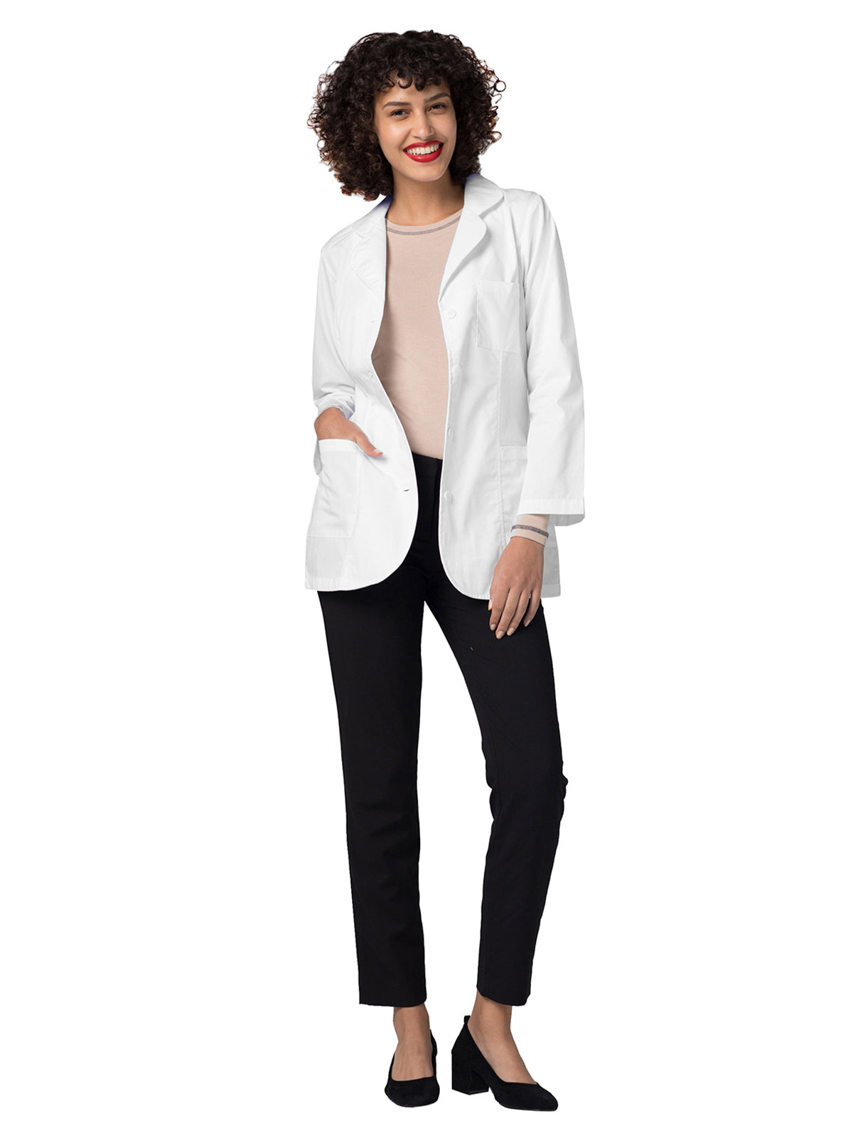 Women's Three-Pocket 30" Princess Cut Consultation Lab Coat