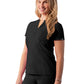 Women's Notched V-Neck Top