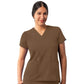 Women's Multi-Pocket V-Neck Top