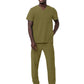 Men's Cargo Scrub Set