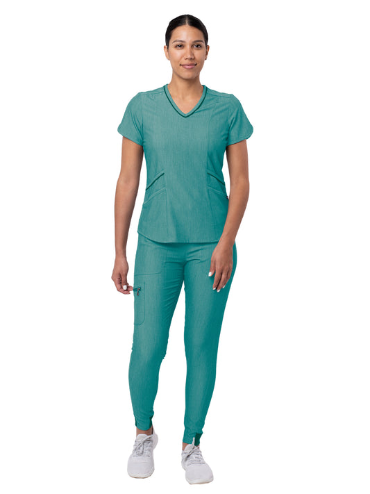 Women's Modern Athletic Jogger Scrub Set