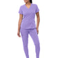 Women's Modern Athletic Jogger Scrub Set