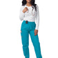 Women's Elastic Drawstring Cargo Pant