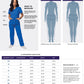 Women's Mock Wrap Top - S8302 - Navy