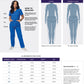 Women's Warm-Up Snap Close Jacket - S8306 - Royal Blue