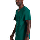 Men's V-Neck Zip Pockets Amplify Scrub Top