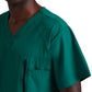 Men's V-Neck Zip Pockets Amplify Scrub Top