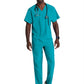 Men's V-Neck Zip Pockets Amplify Scrub Top