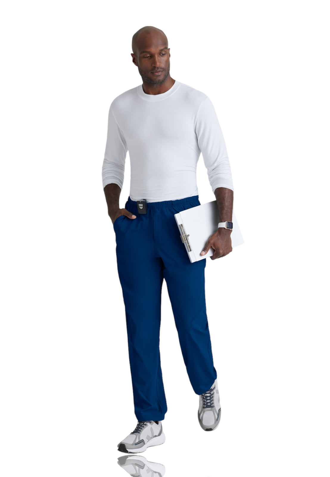 Men's 7 Pockets 4-Way Stretch Fabric Amplify Scrub Pant